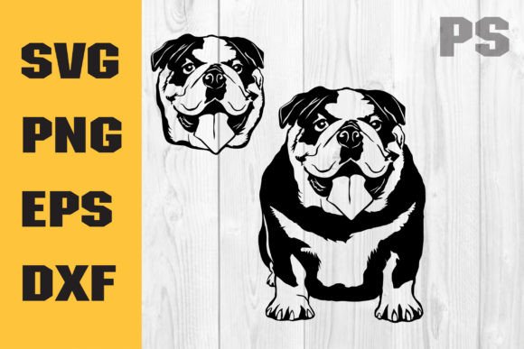 American Bulldog Svg, Dog