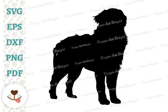 Bernese Mountain Dog Silhouette Svg Png