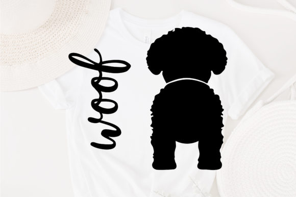 Bichon Frise Dog Butt Svg Design