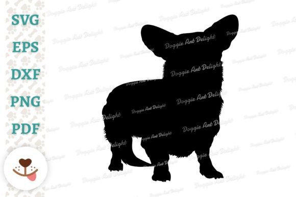 Corgi Dog Silhouette