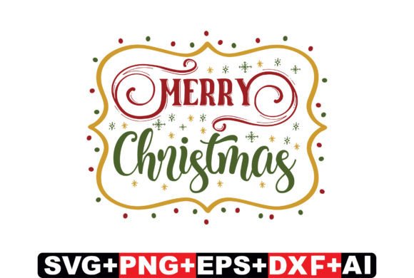 Merry Christmas Dog Christmas SVG